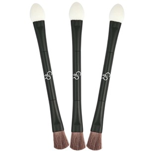Picture of GOLDEN ROSE DOUBLE ENDED EYESHADOW BRUSH
